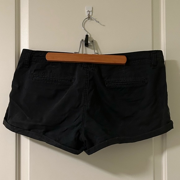 Abercrombie & Fitch Black Shorts (size 8) - Picture 2 of 5